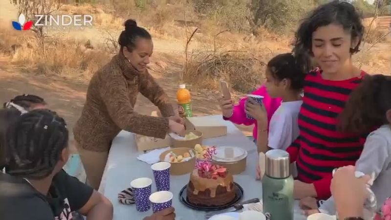 We celebrated the 13th birthday of one of our girls. May she and her sisters be happy and never live on the street again.