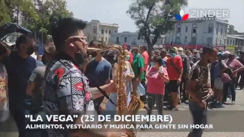 La Vega: food, clothes and music for people living on the street. Thank you for your help!
